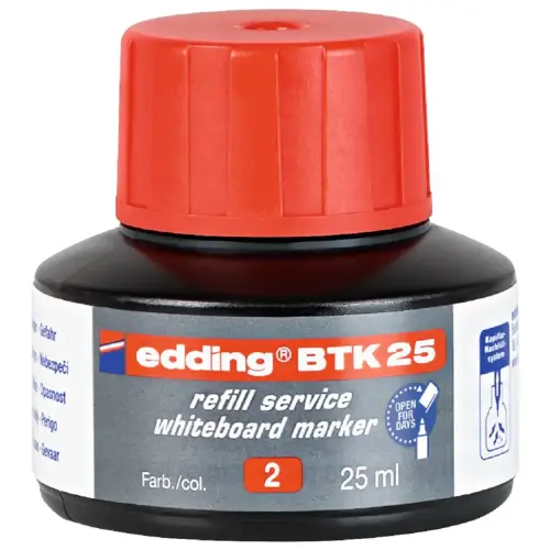 edding BTK25 Whiteboard Marker Refill - Red