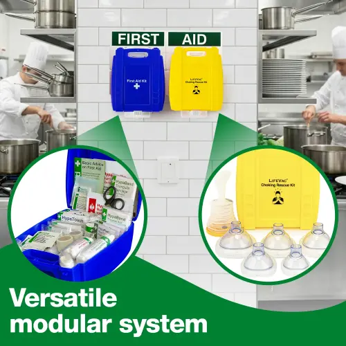 Evolution LifeVac and Catering First Aid Point