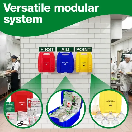 Evolution LifeVac, Burns and Catering First Aid Point