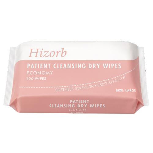 Hizorb Economy Patient Cleansing Dry Wipes
