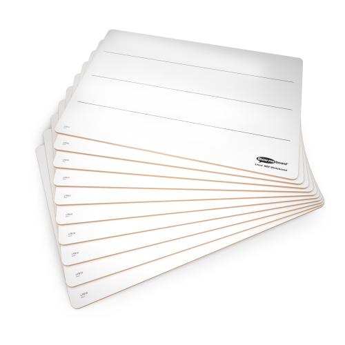 Simply Show-me A4 Rigid Lined MDF Drywipe Lapboards