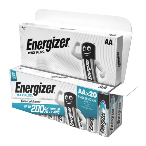 Energizer Max Plus AA Batteries (Pack of 20) E301323500