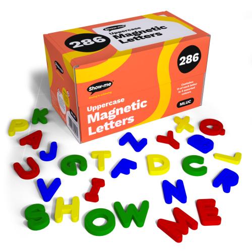 Show-me Magnetic Uppercase Letters