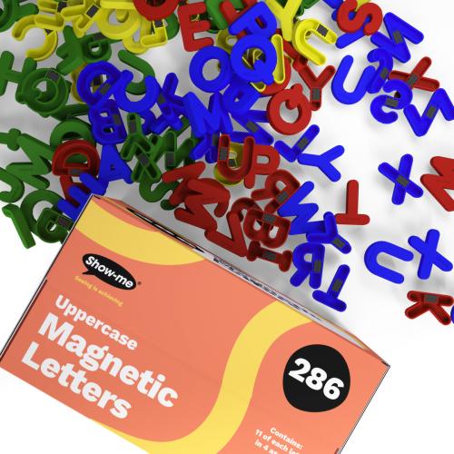 Show-me Magnetic Uppercase Letters