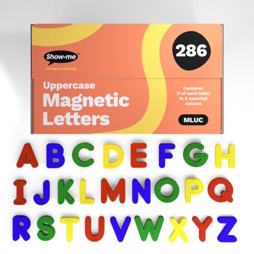 Show-me Magnetic Uppercase Letters