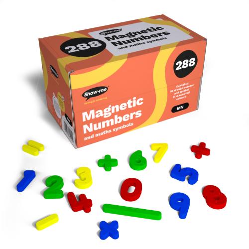 Show-me Magnetic Numbers & Symbols