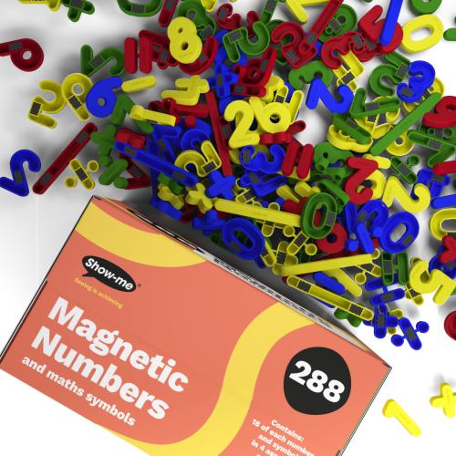 Show-me Magnetic Numbers & Symbols