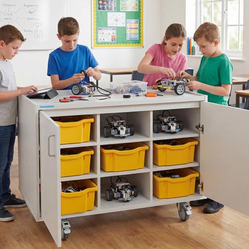 9 Tray STEM Charging & Storage Trolley