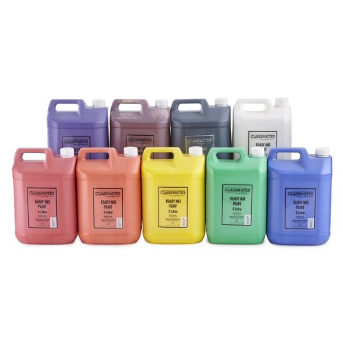 Ready Mixed Paint 5 Litre Bottle Yellow