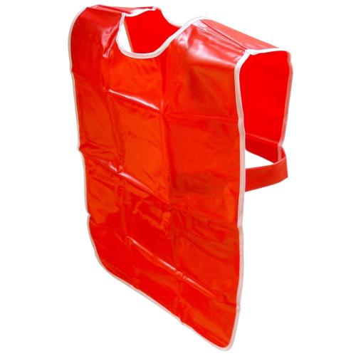 Red PVC Tabard 76x69cm