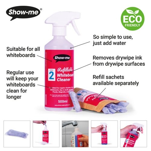 Show-me Supertough A4 Plain Boards 35 Sets Classpack