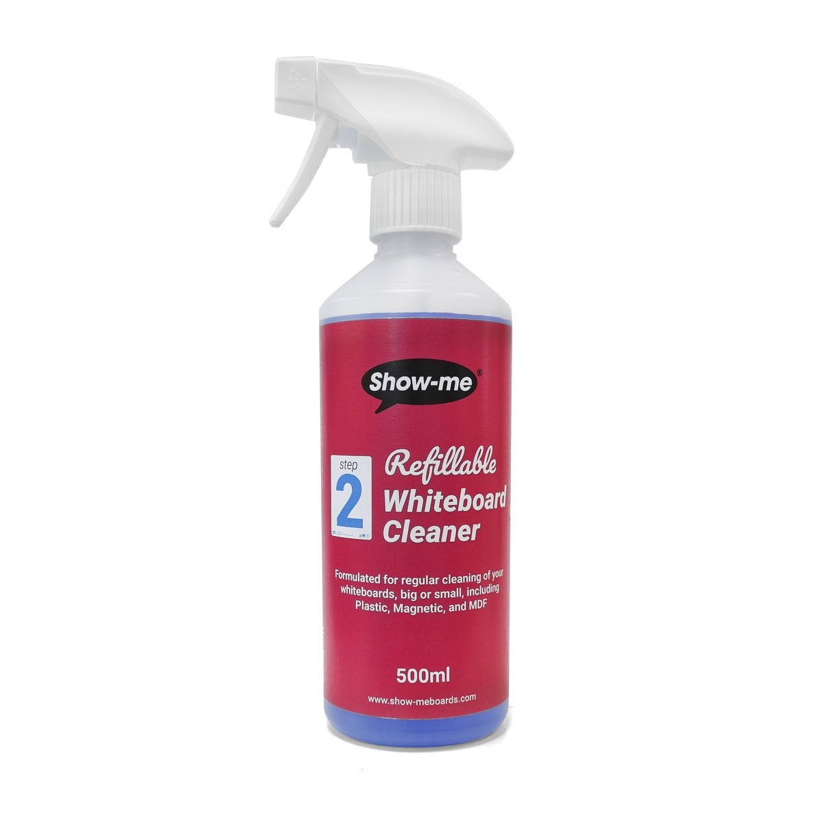 Show-me Refillable Whiteboard Cleaner 500ml