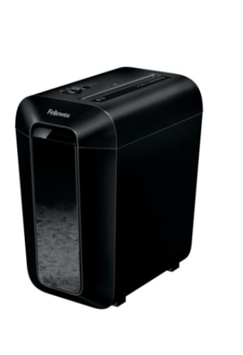 Fellowes Powershred LX65 Cross-Cut Shredder Black