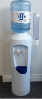 Water Cooler Dispenser Floor Standing White, Easy Change & Maintenance