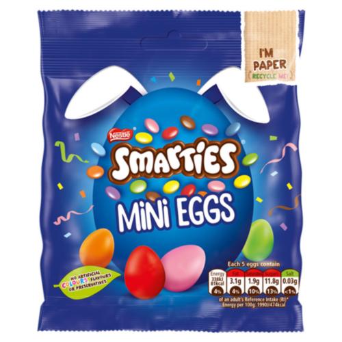 Free Smarties Mini Eggs With Qualifying Order