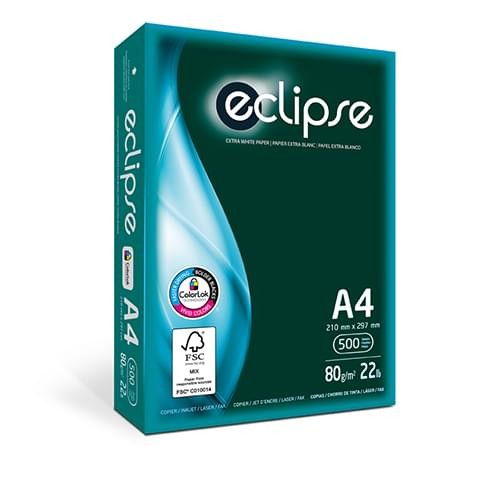 Eclipse A4 Copier Paper White PK500 (Single Ream) 80gsm