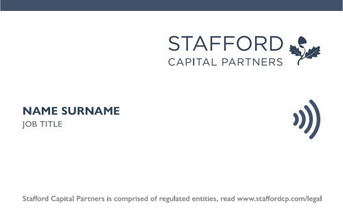 Infrastructure Digital Business Card x 1 Name