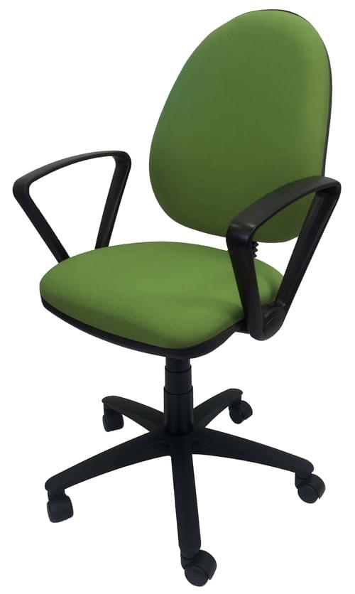 PRO-SIT 1 High Back Operators chair with Fixed Arms - Green CSE18