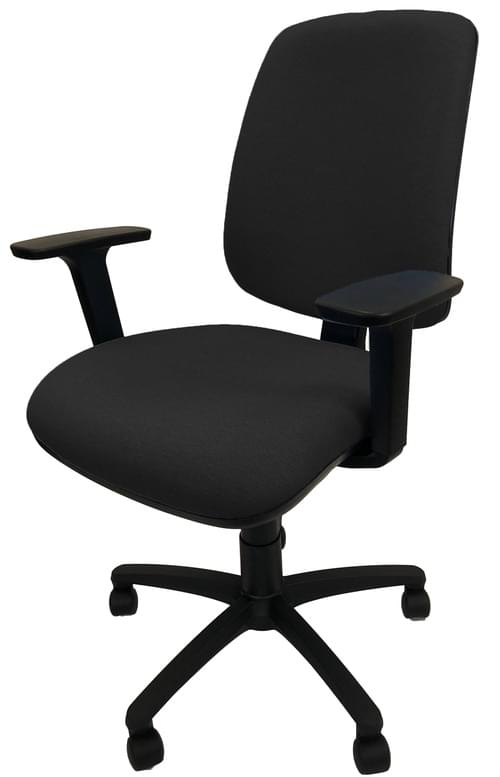 PRO-SIT 2 High Back Operators chair with Height Adjustable Arms - Black CSE14