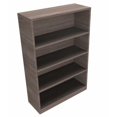 CLASSIC Bookcase Unit 1200mm high x 800mm wide x 300mm deep - English Walnut