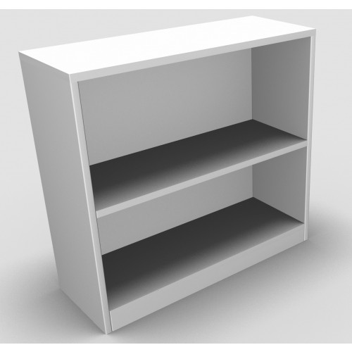CLASSIC Bookcase Unit 740mm high x 800mm wide x 300mm deep - White
