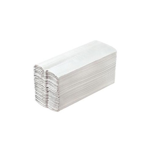 OMG C Fold White Hand Towels 2 Ply (pack 2400)