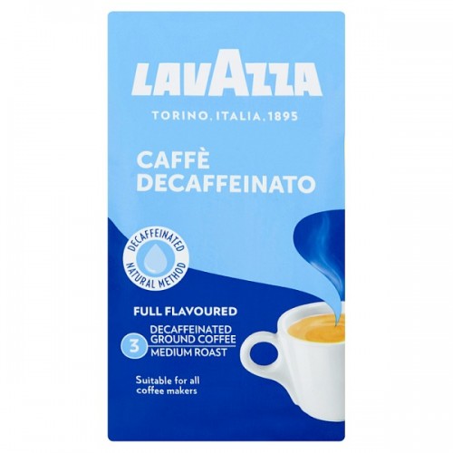 Lavazza Caffè Decaffeinato Ground Coffee 250g Single
