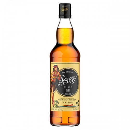 Sailor Jerry Spiced Caribbean Rum 70cl