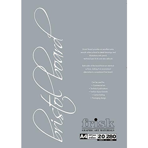 Frisk A3 Bristol Board Pad 250gsm 20s