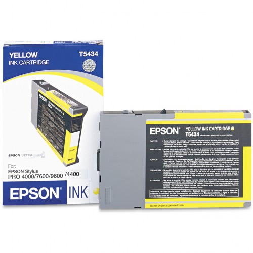 Epson Stylus Pro 4000/ 4400/ 7600/ 9600 UltraChrome Ink - 110ml - Yellow