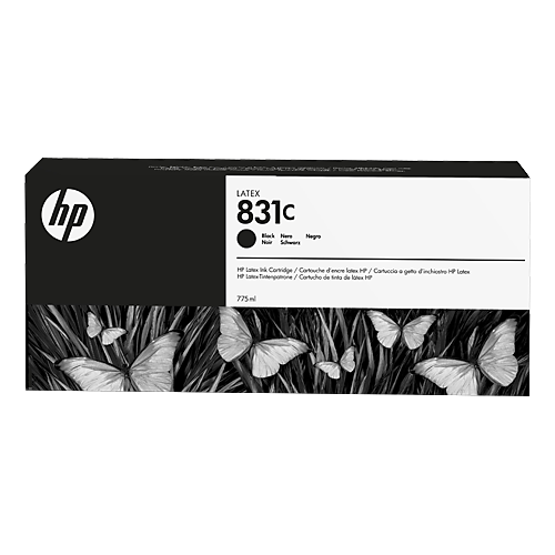 HP L300 No. 831C Latex Ink Cartridge Black - 775ml CZ694A