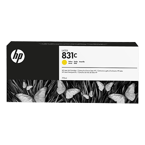 HP L300 No. 831C Latex Ink Cartridge Yellow - 775ml CZ697A