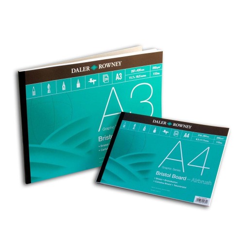 Daler Bristol Board Pad A4 Graphic Series (435620400) 250gsm 20 sheets