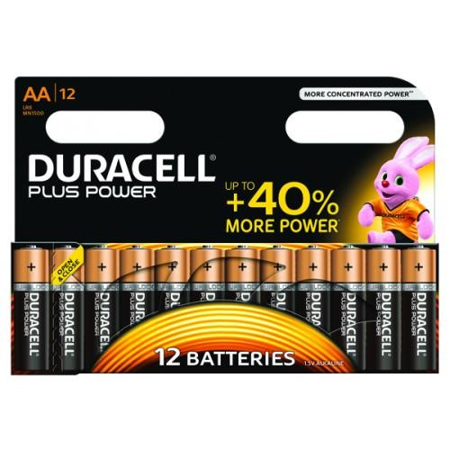 Duracell Plus Battery AA Pk 12 81275378