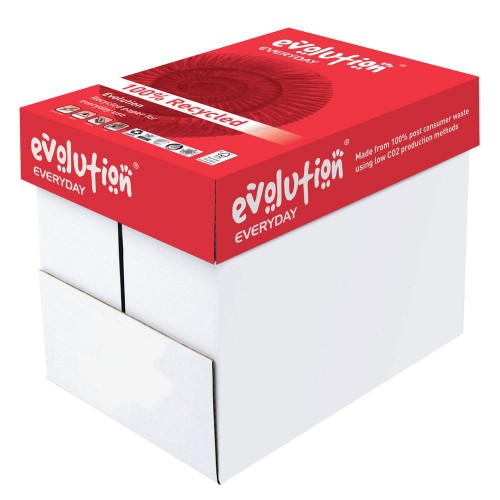 Evolution Everyday A3 297x420 White 80gsm 100%Recycled Fsc Box 5 reams