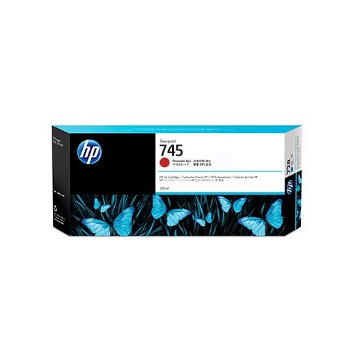 HP No. 745 Ink Cartridge Chromatic Red - 300ml