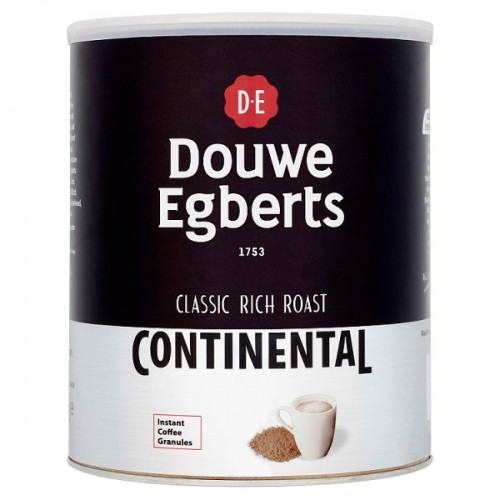 Douwe Egberts Rich Roast Continental Instant Coffee Granules 750g - 1 Tin