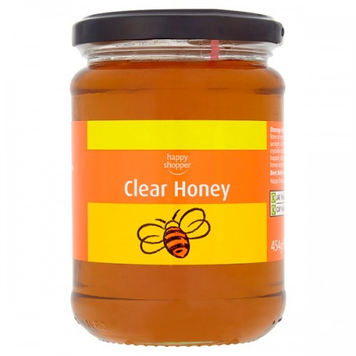 Happy Shopper Clear Honey 454g - case of 6 jars 232913