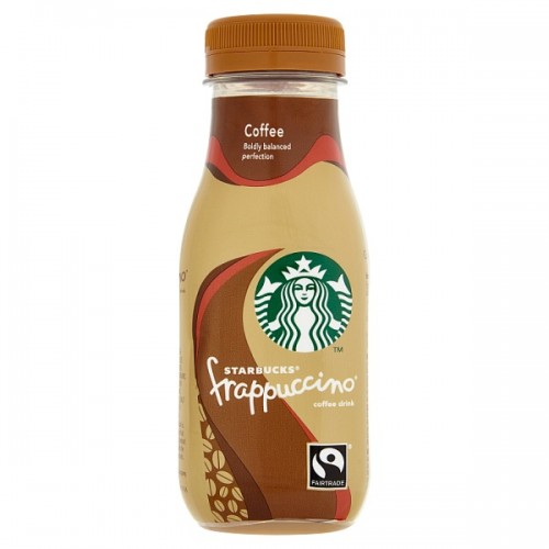 Starbucks Fairtrade Frappuccino Lowfat Coffee Drink Coffee 250ml case of 8