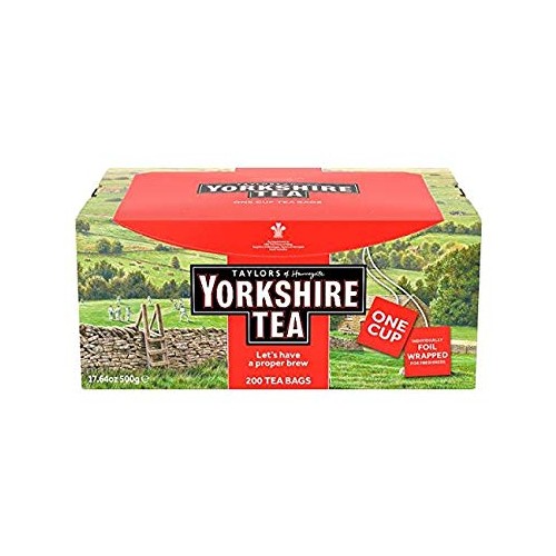 Taylors of Harrogate Yorkshire Tea 200 Tea Bags 500g 240503