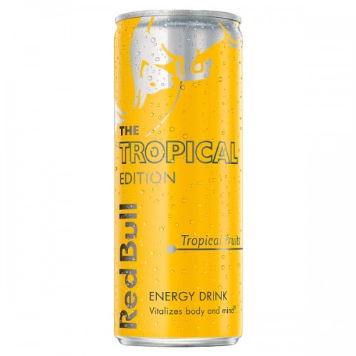 Red Bull Tropical Edition Energy Drink 250ml Case of 12