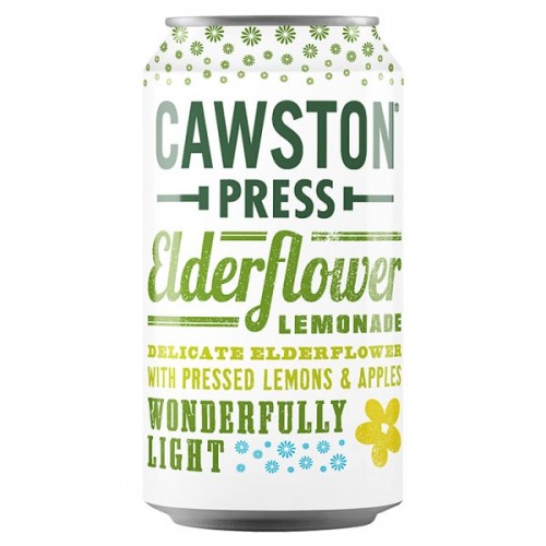 Cawston Press Elderflower Lemonade 330ml Can Case of 24