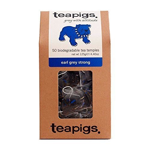 Teapigs Earl Grey Strong 50 Biodegradable Tea Temples 125g