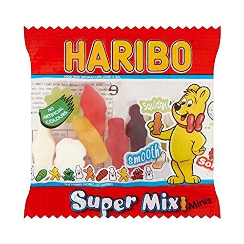 HARIBO Super Mix Minis 16g Pak 100