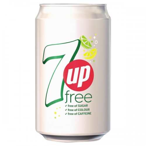 7 Up Sugar Free 330ml Case of 24