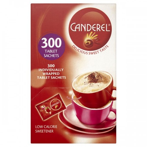 Canderel Low Calorie Sweetener 300 Tablet Sachets