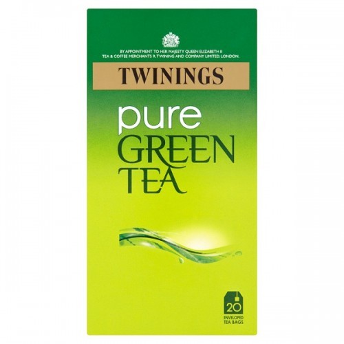 Twinings Pure Green Tea 20 Bags 50g Case of 4
