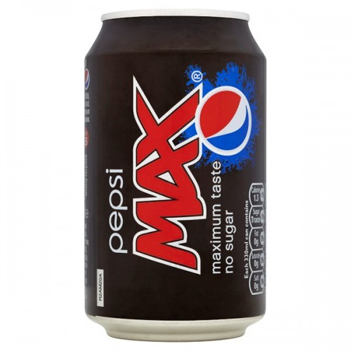 Pepsi Max 330ml Cans Case of 24