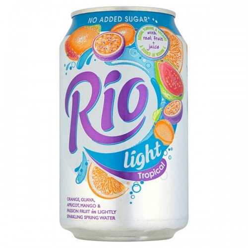 Rio Light Tropical 330ml Case of 24