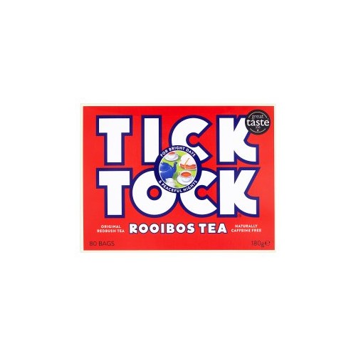 Tick Tock 80 Teabags Rooibos180g